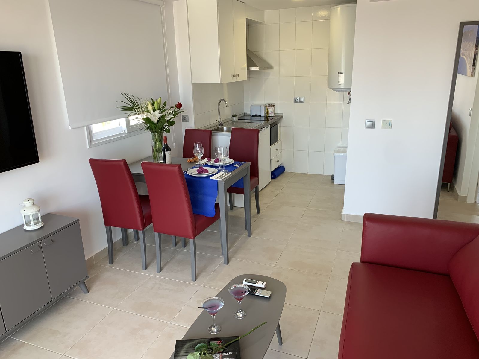 Salón y cocina