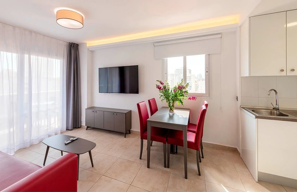 Salón y cocina